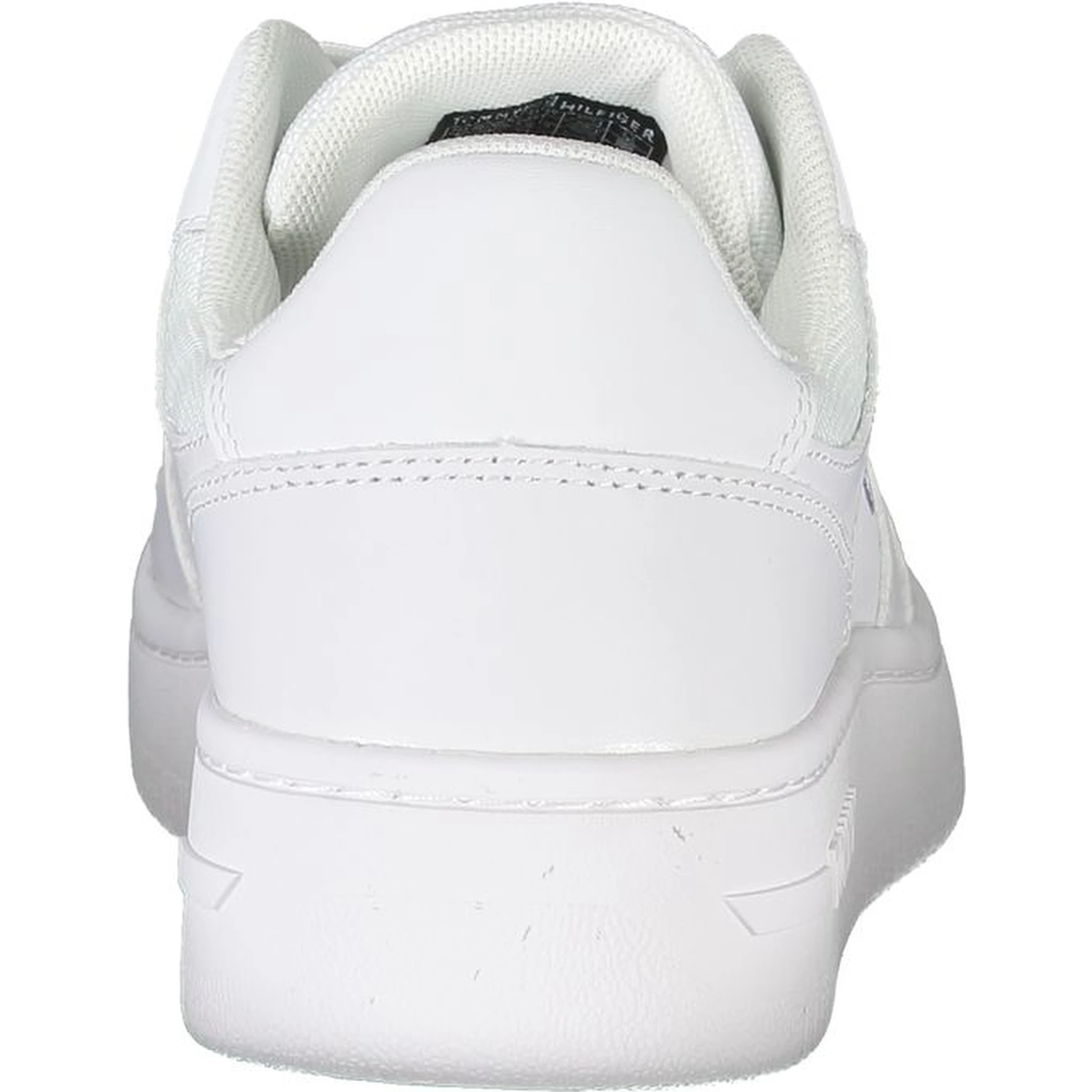 White Polyester Sneaker