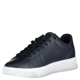 Blue Polyester Sneaker