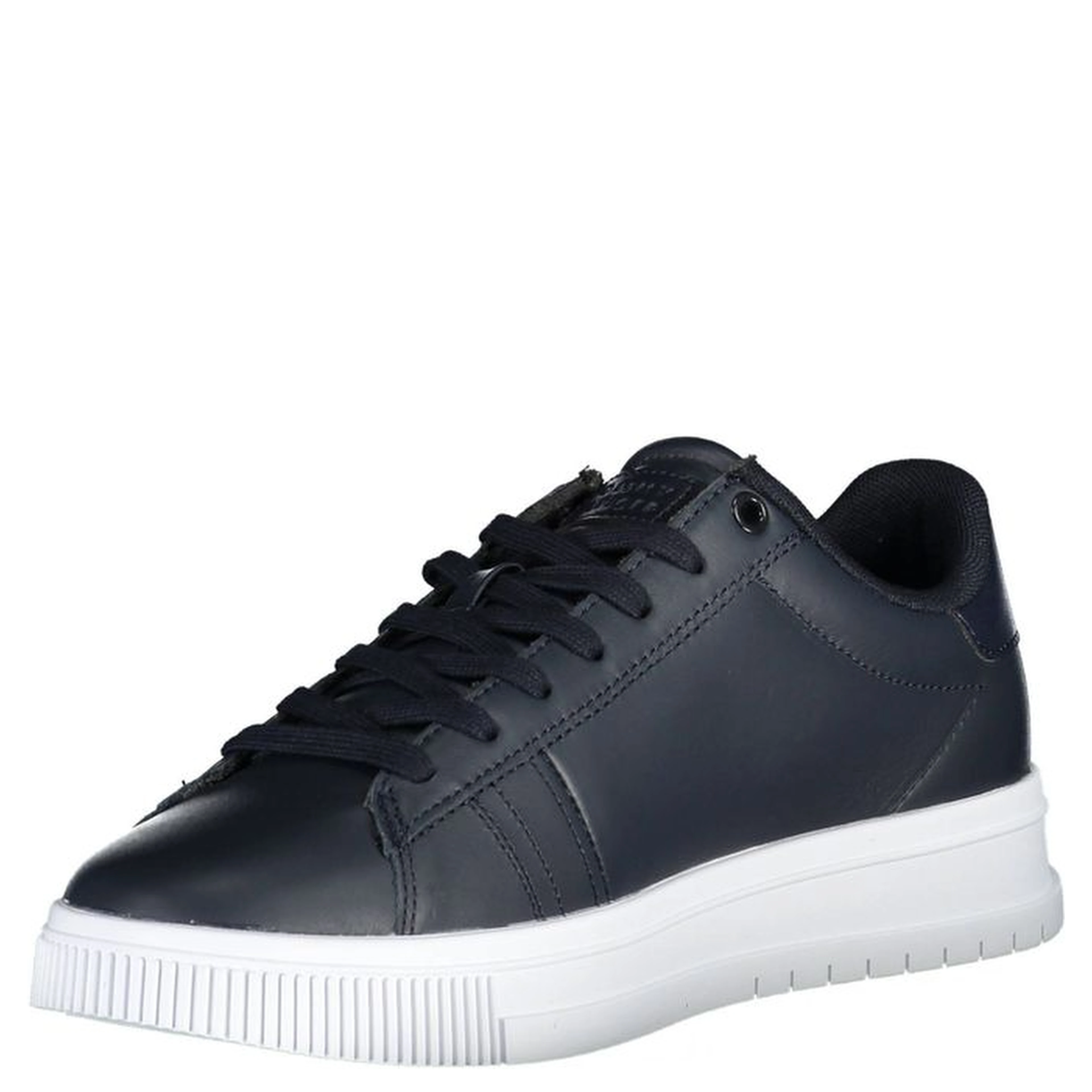 Blue Polyester Sneaker