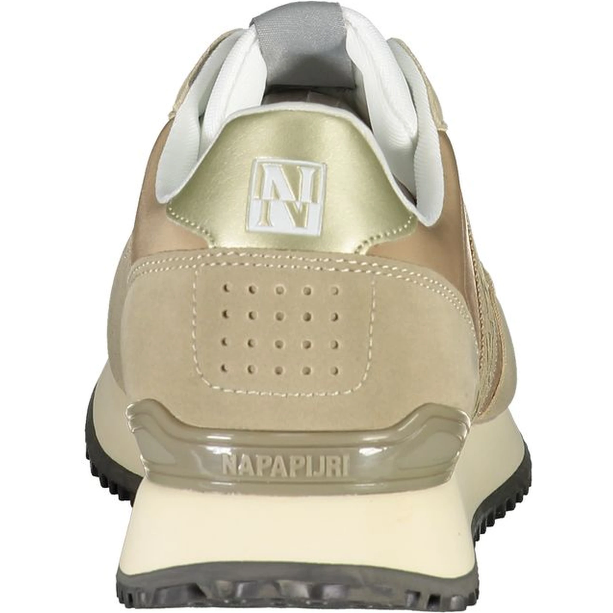 Beige Polyester Sneaker