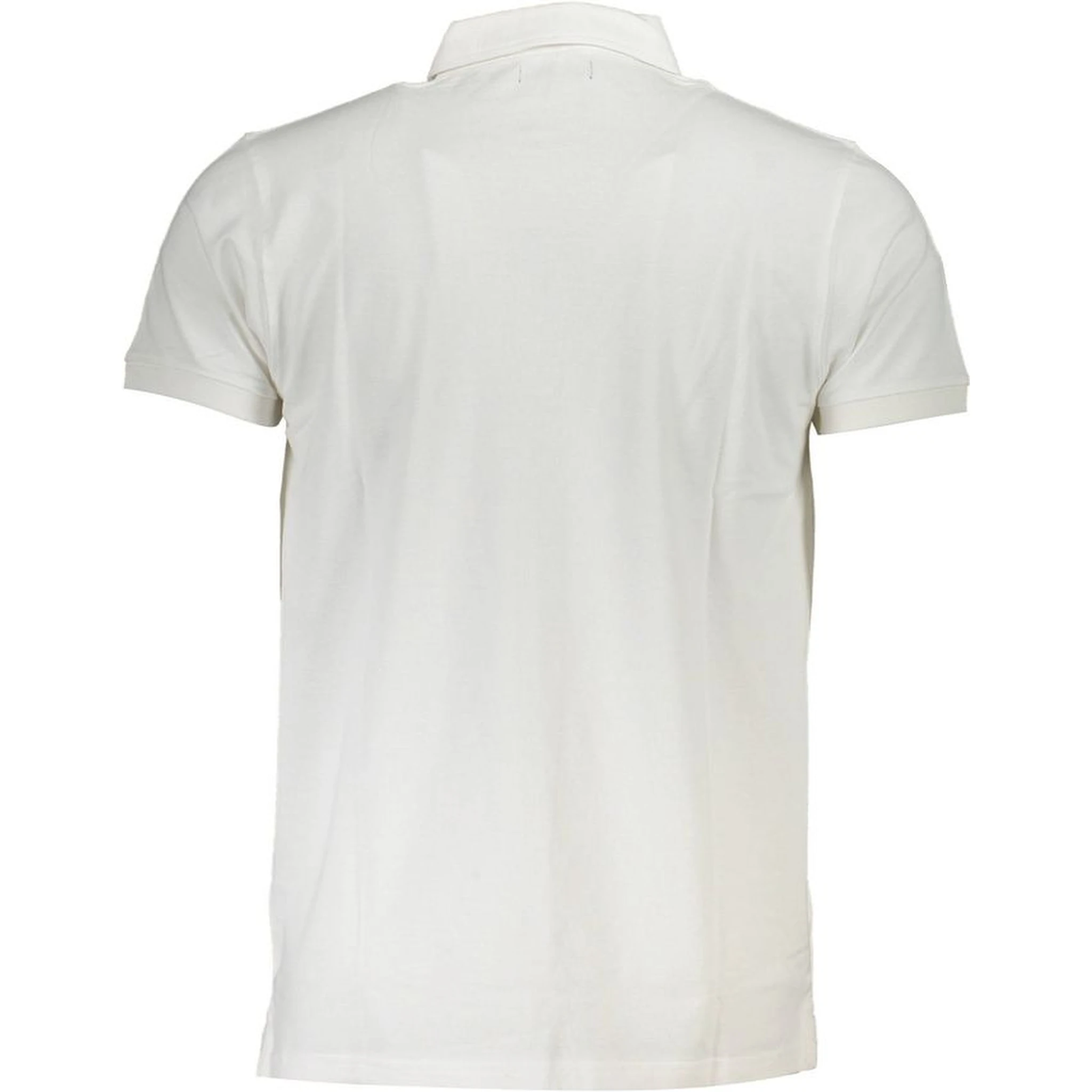 White Cotton Polo Shirt