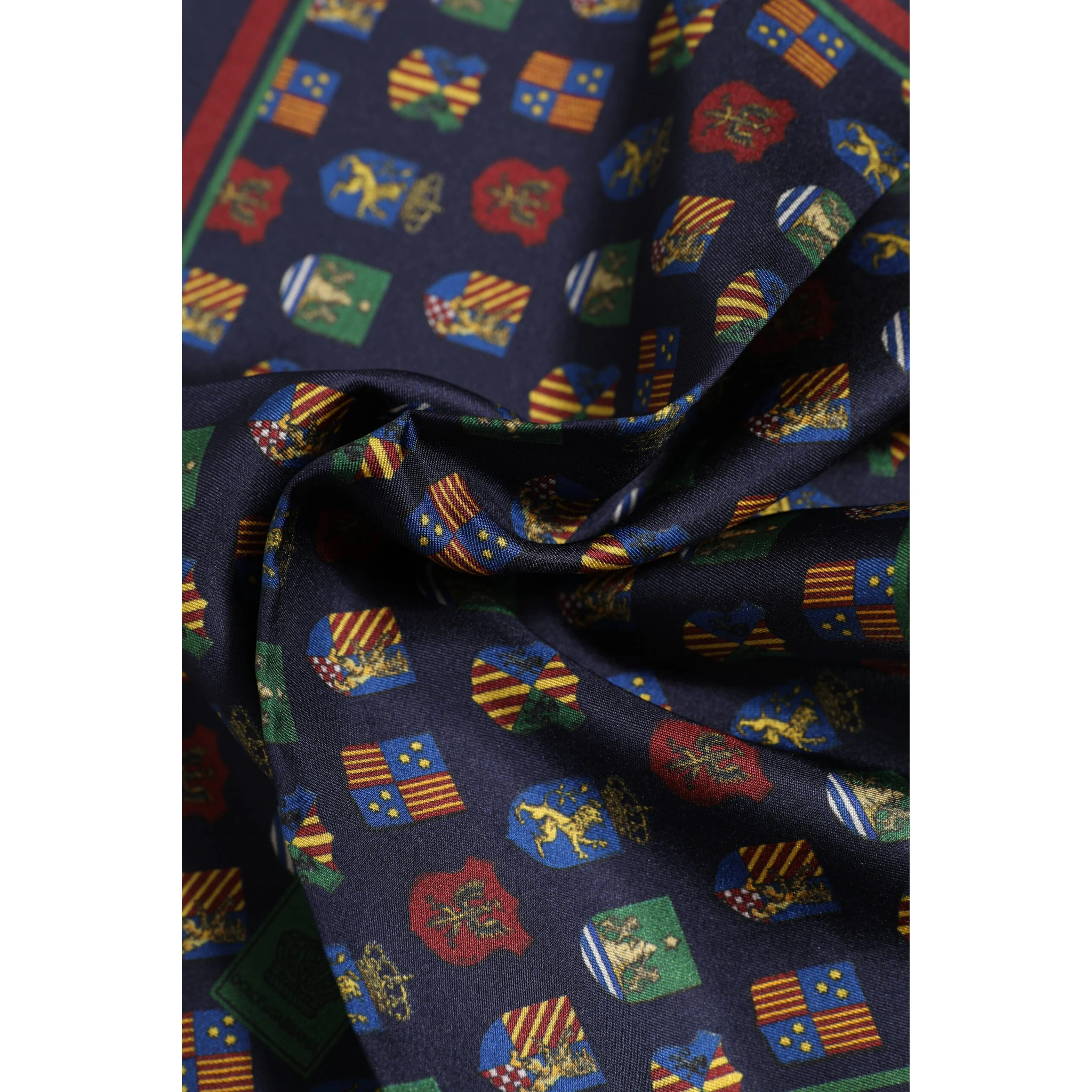 Multicolor Medals Square Foulard Scarf