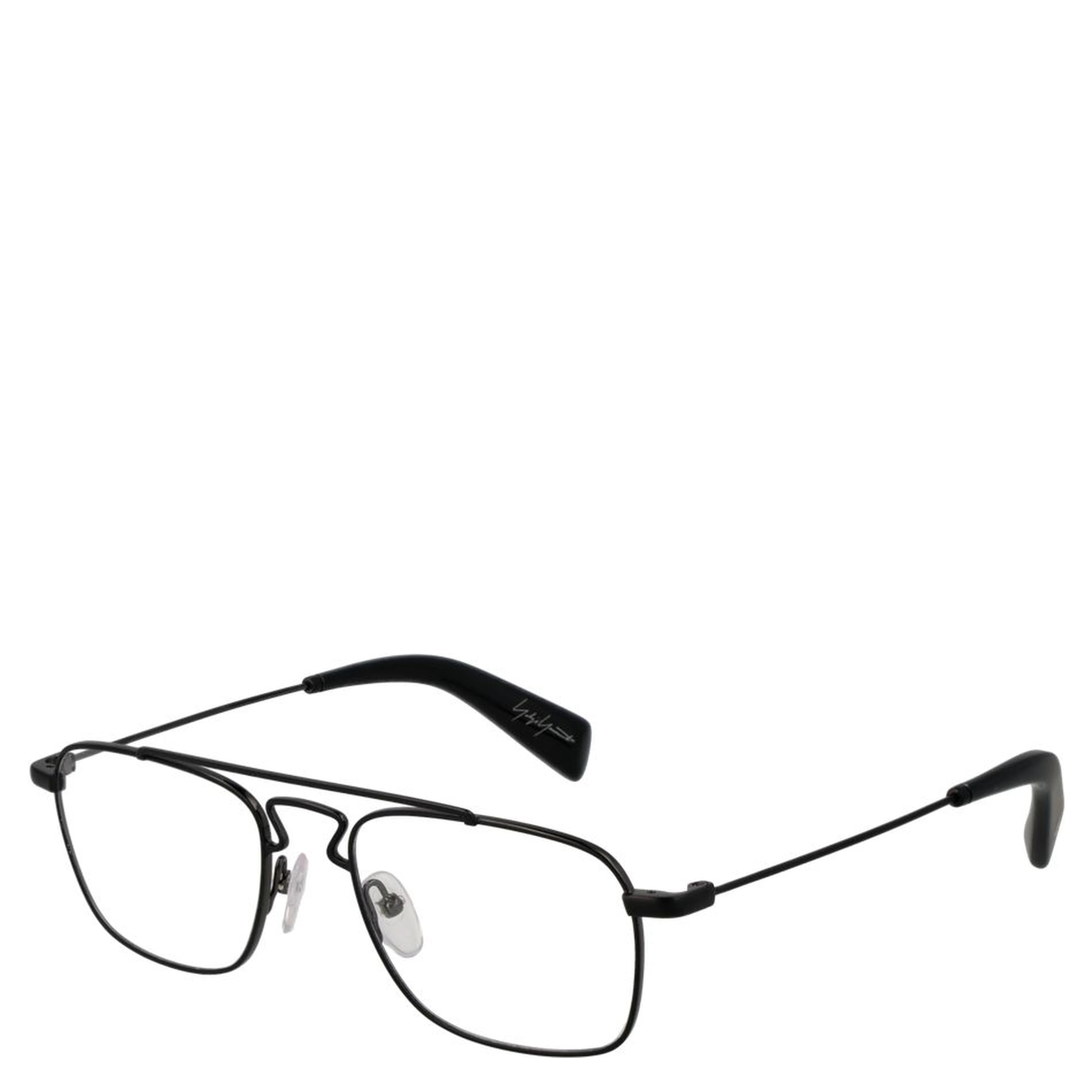 Black Metal Glasses (Frames)
