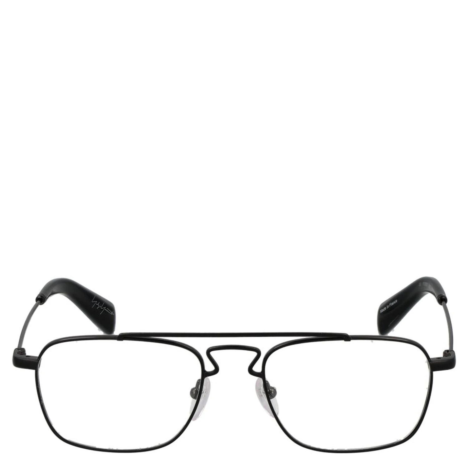 Black Metal Glasses (Frames)
