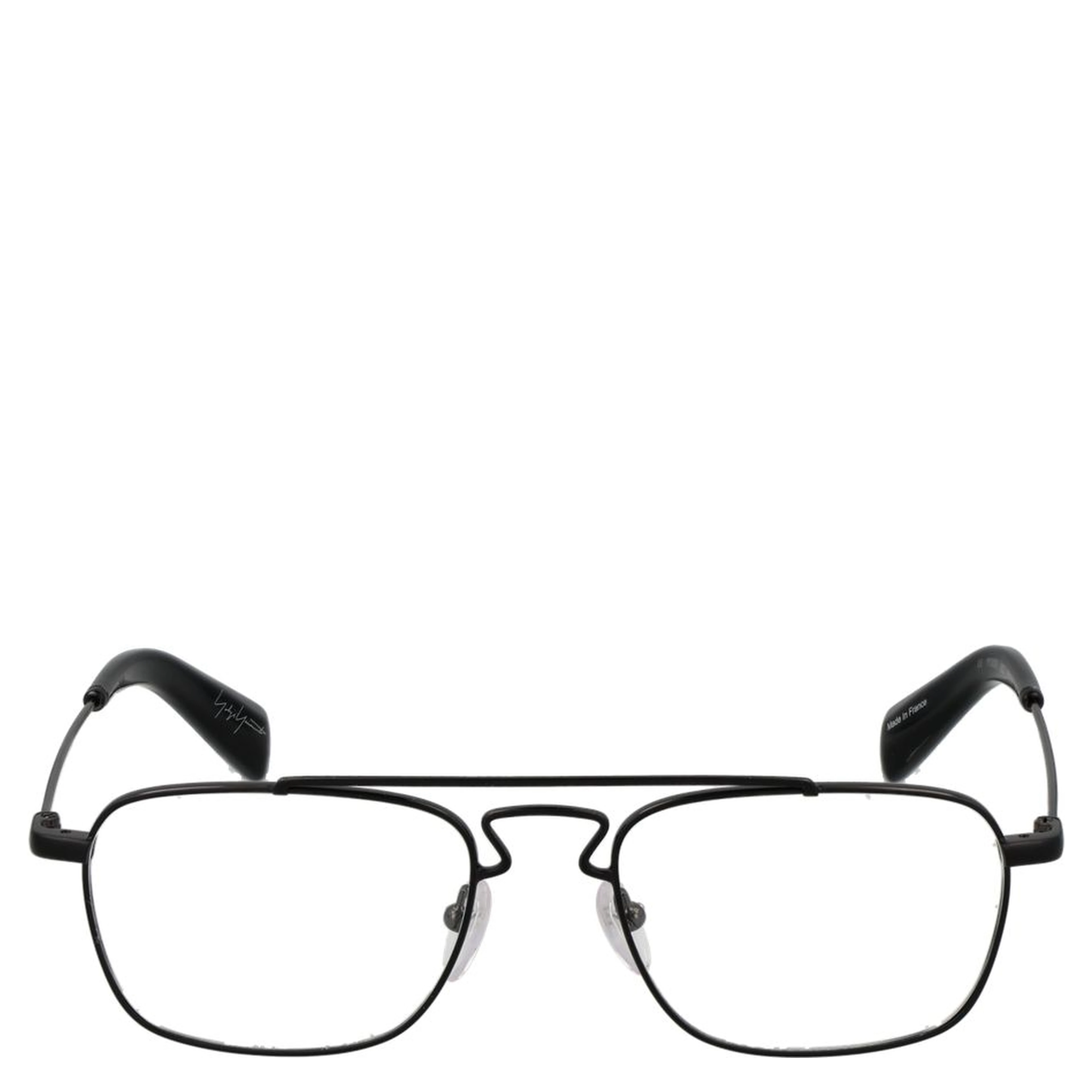 Black Metal Glasses (Frames)