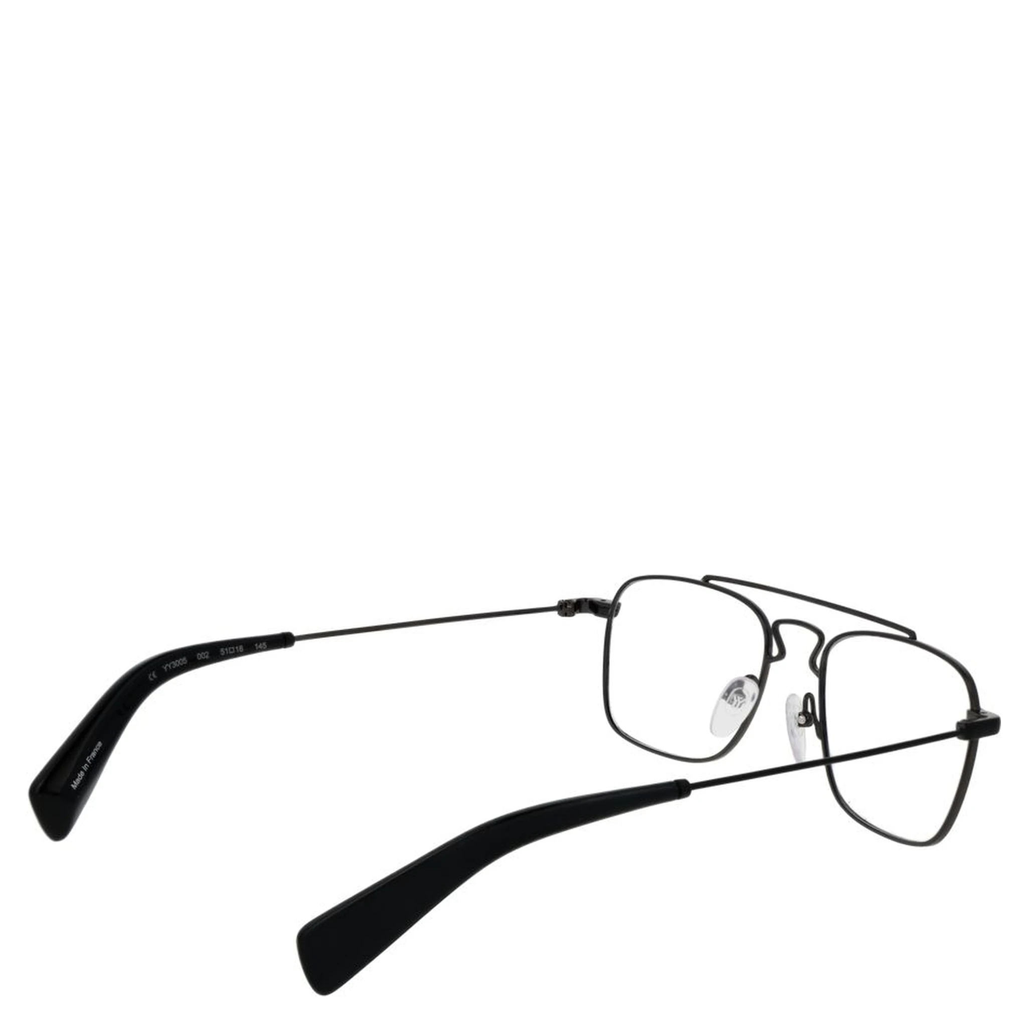 Black Metal Glasses (Frames)