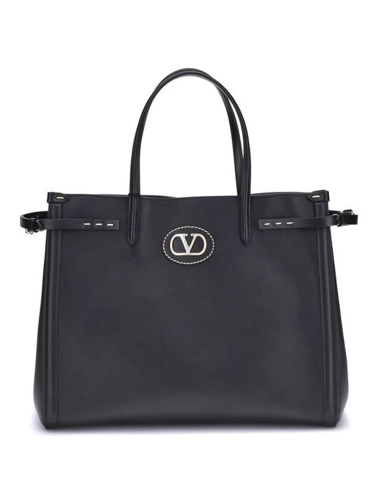 Black Calf Leather Bos Taurus Shoulder Bag