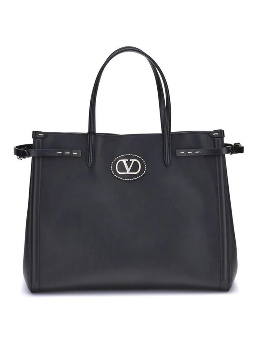 Black Calf Leather Bos Taurus Shoulder Bag