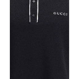 Black Cotton Polo Shirt