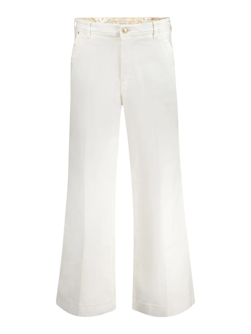 White Cotton Women Jeans