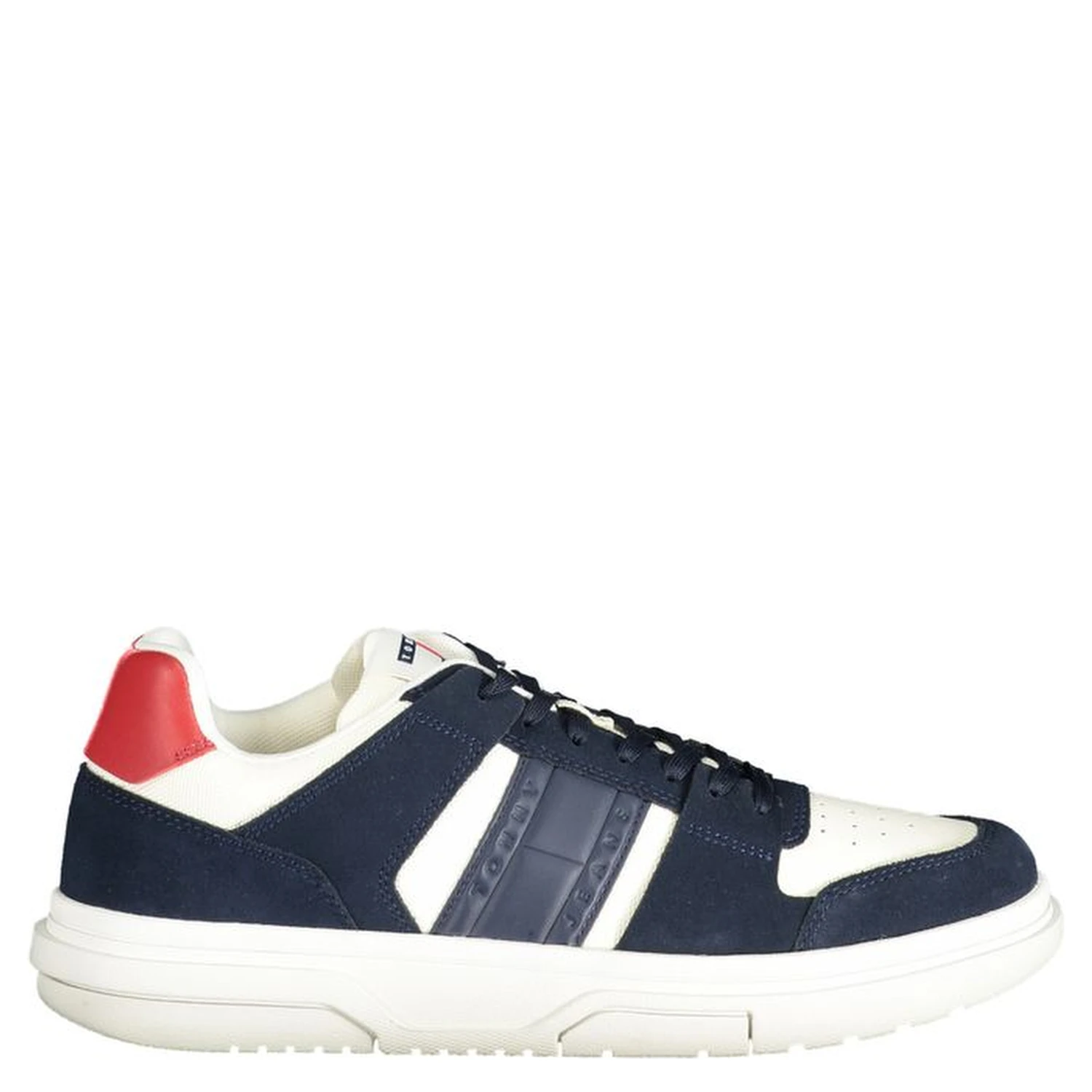 Blue Polyester Sneaker