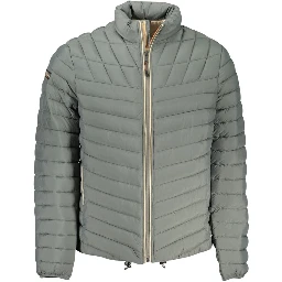 Green Polyamide Men Jacket