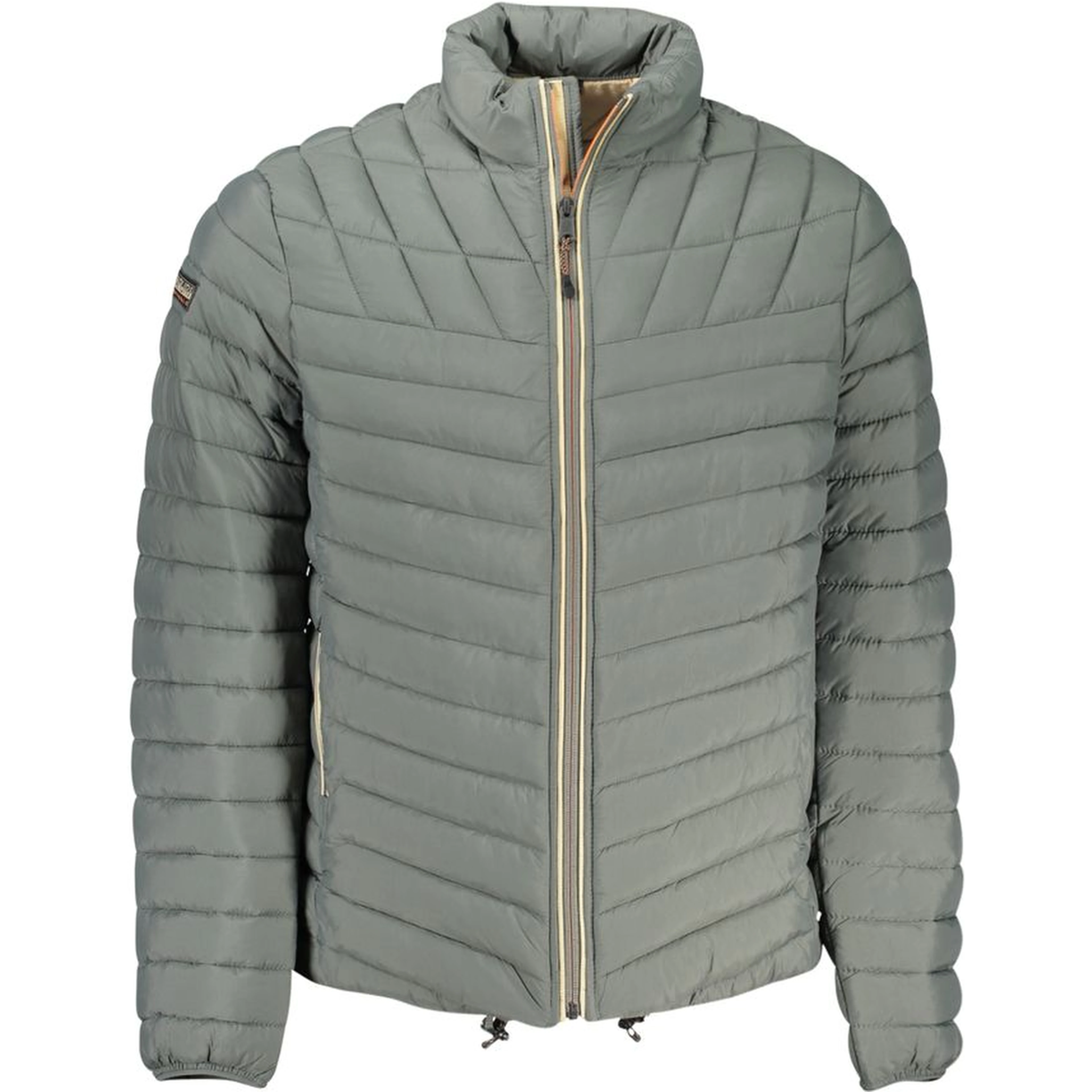 Green Polyamide Men Jacket