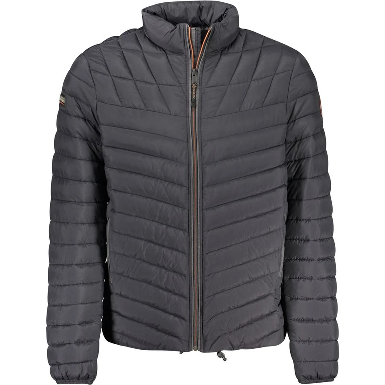 Black Polyamide Men Jacket
