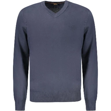Blue Cotton Sweater
