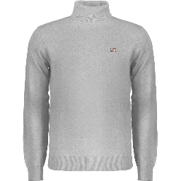 Gray Polyester Sweater