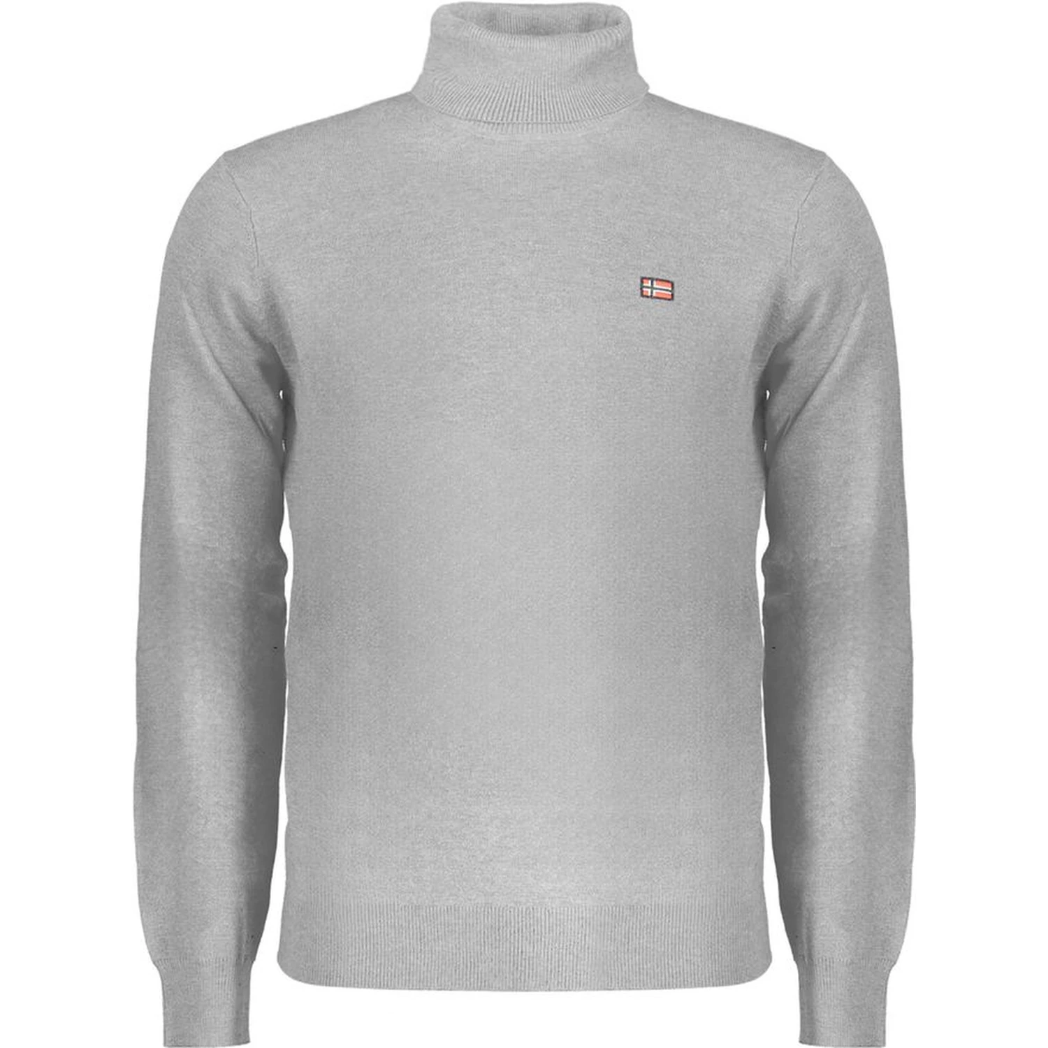 Gray Polyester Sweater