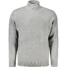 Grigio Poliammide Men Sweater