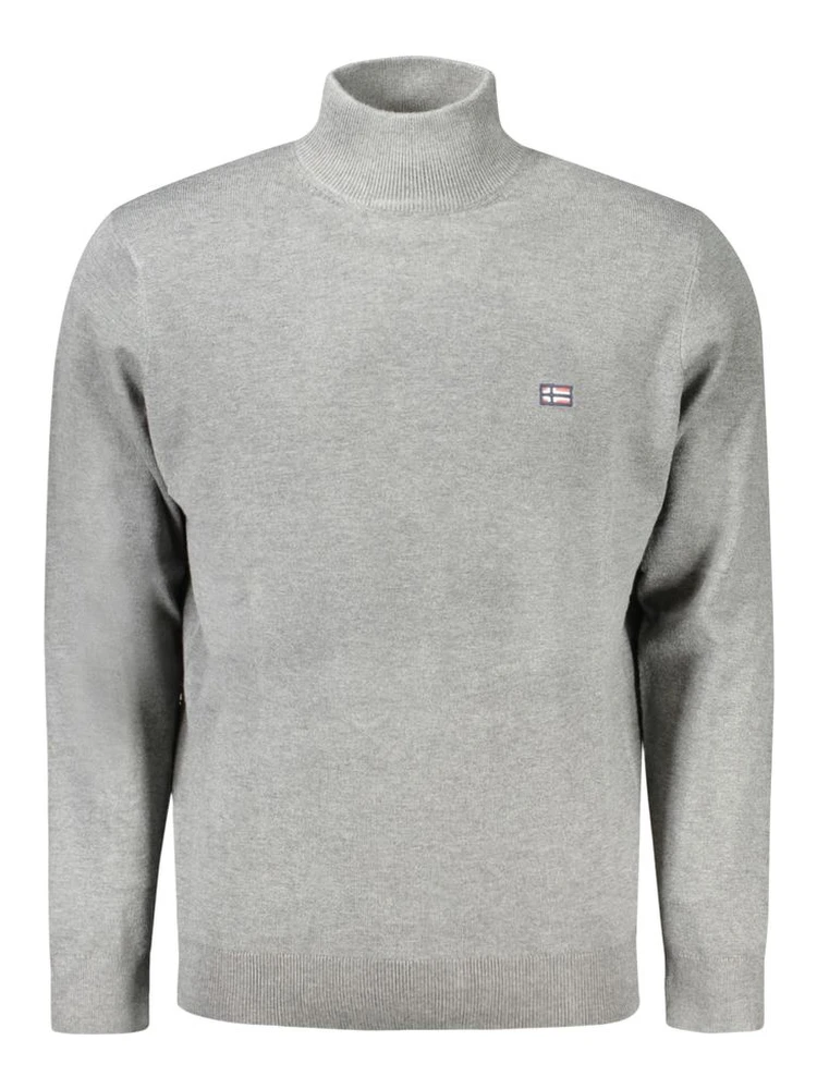 Grigio Poliammide Men Sweater