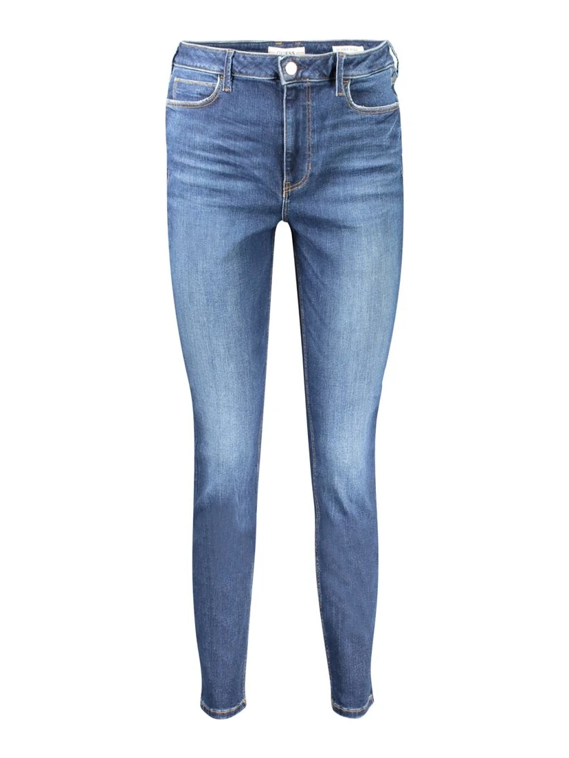 Blue Cotton Women Jeans