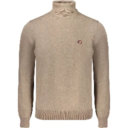 Marrone Poliammide Men Sweater