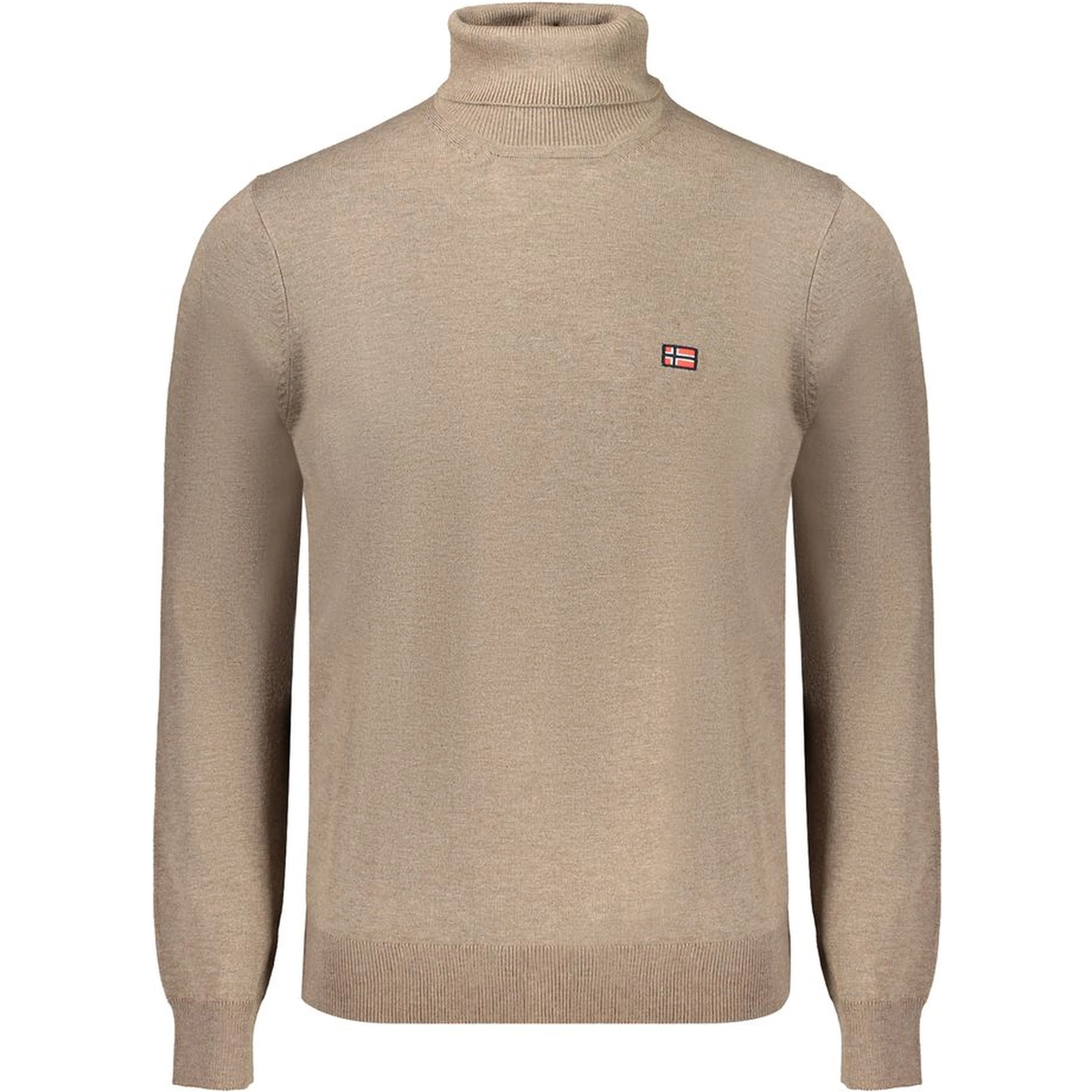 Marrone Poliammide Men Sweater