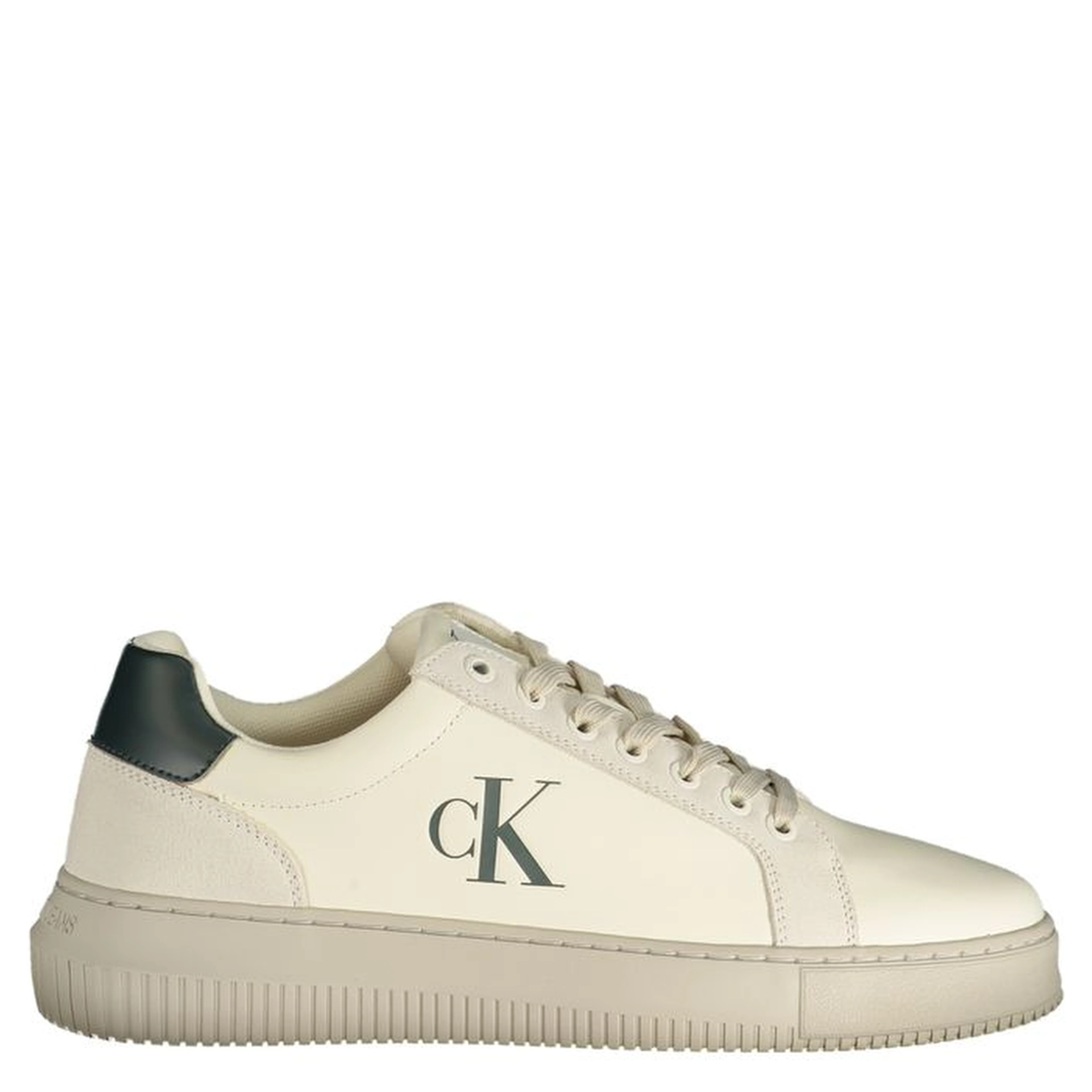 White Polyurethane Men's Sneaker