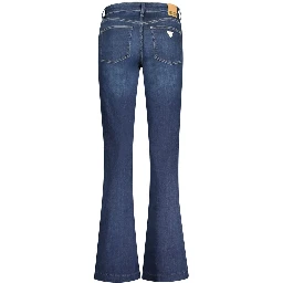 Blue Cotton Jeans Denim