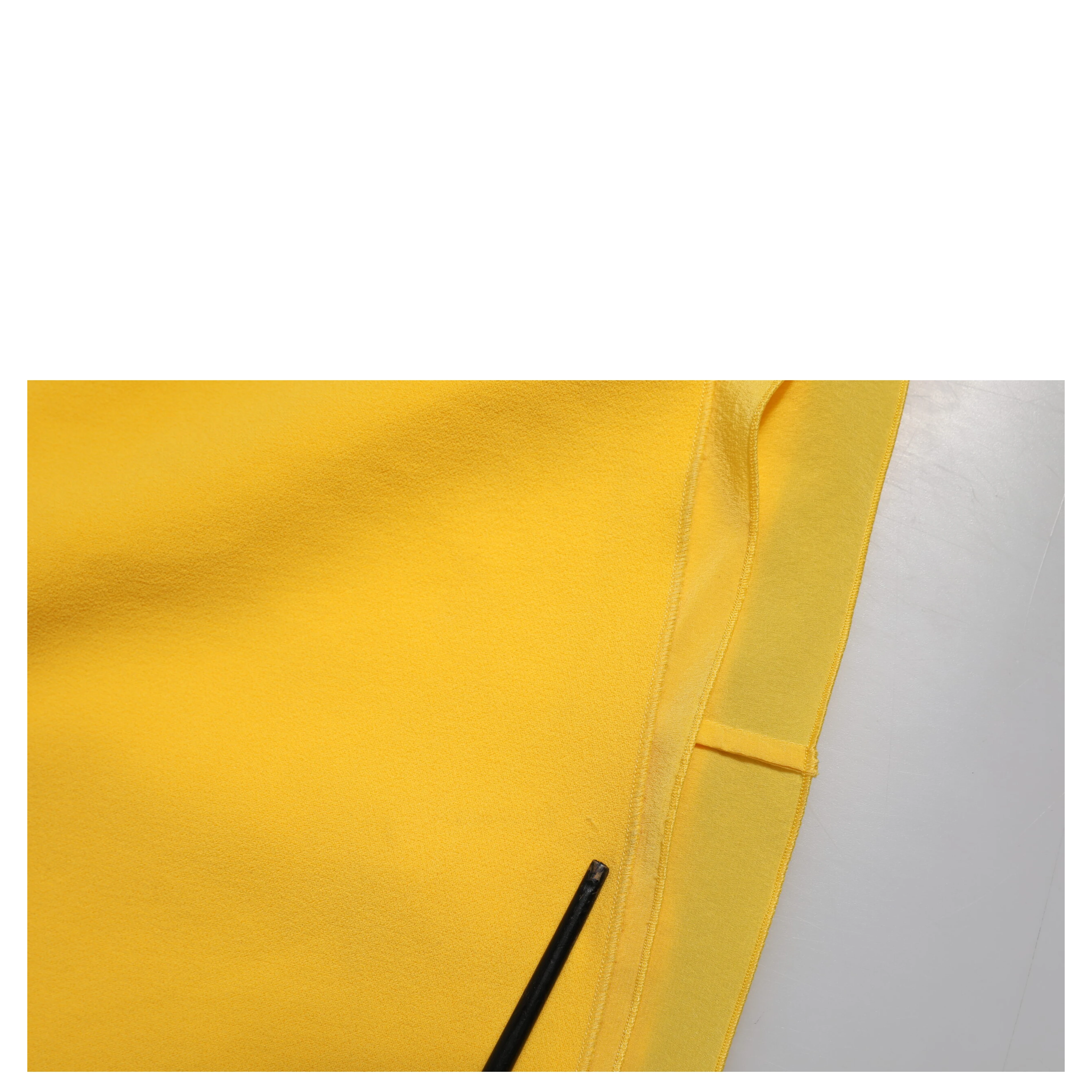 Yellow One Shoulder Side Slit Sheath Dress