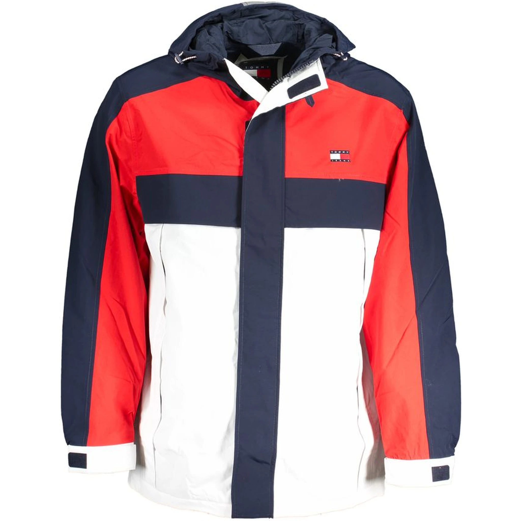 Blue Polyamide Men Jacket