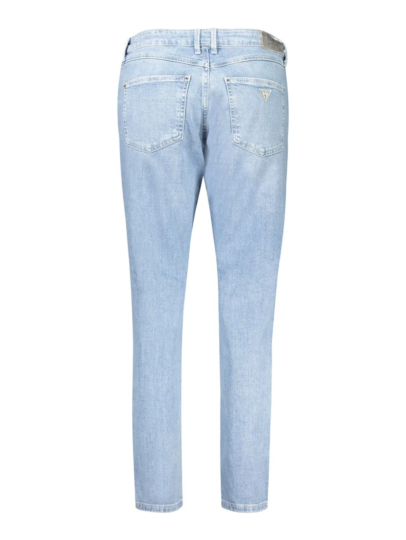 Blue Cotton Women Jeans