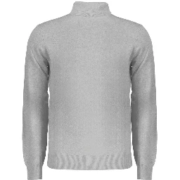Gray Polyester Sweater