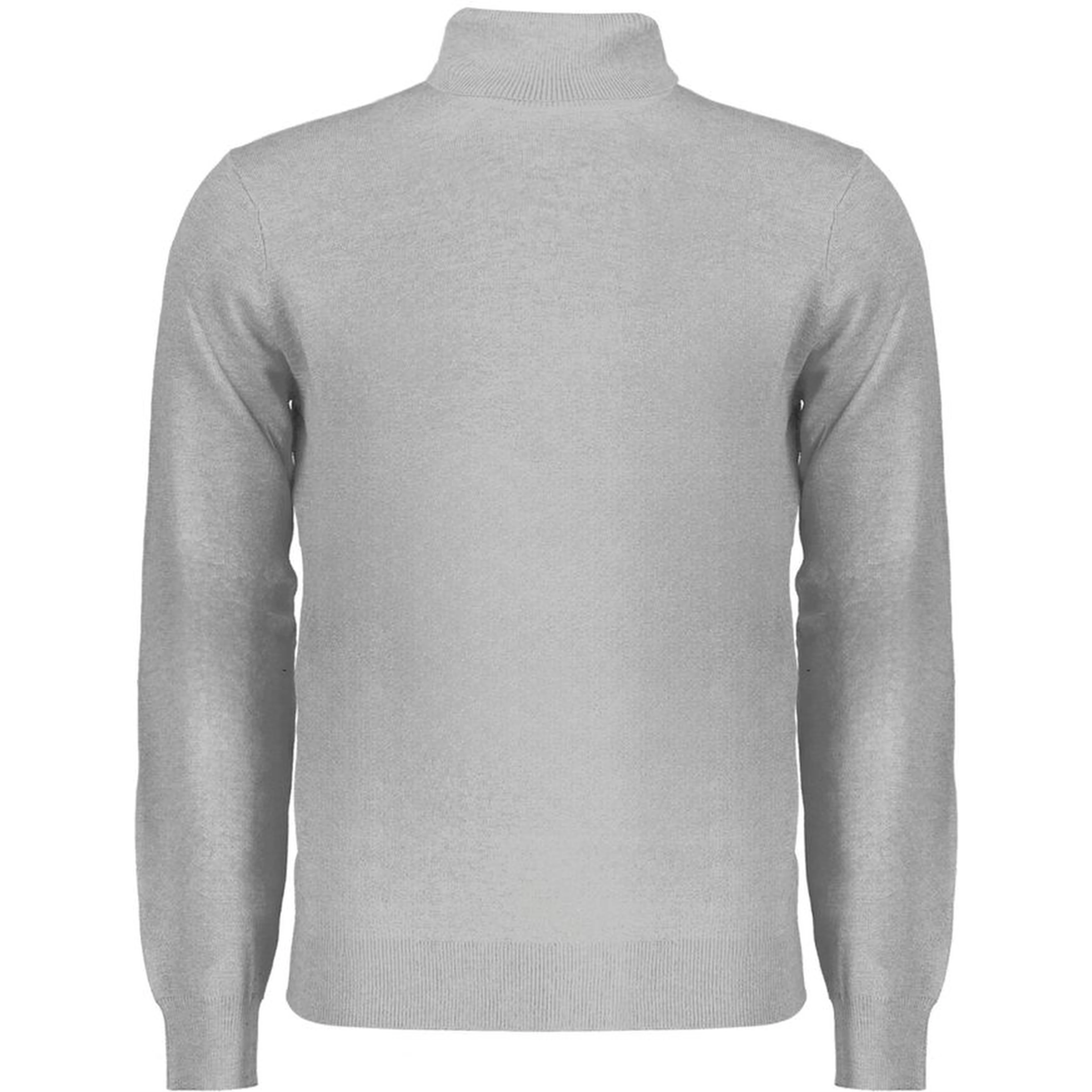 Gray Polyester Sweater