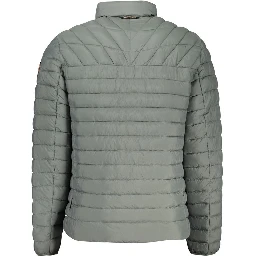 Green Polyamide Men Jacket