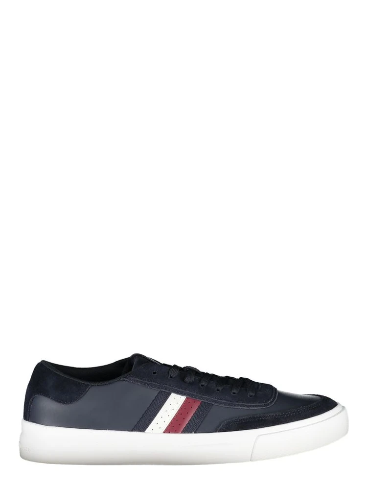 Blue Polyester Sneaker