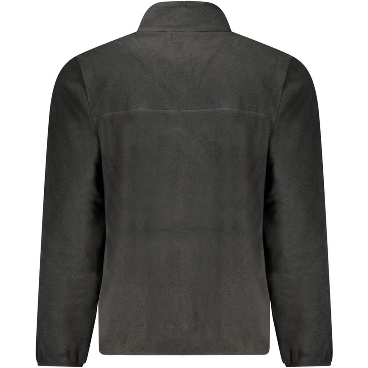 Black Polyester Men Jacket