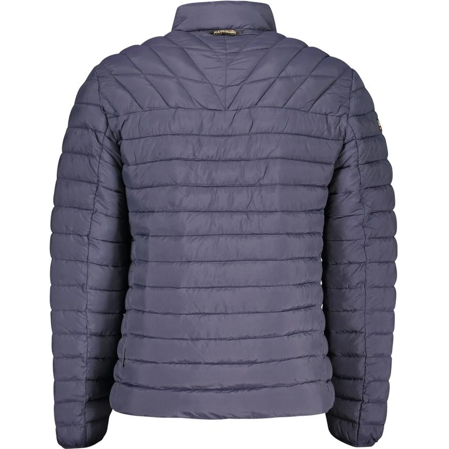 Blue Polyamide Men Jacket