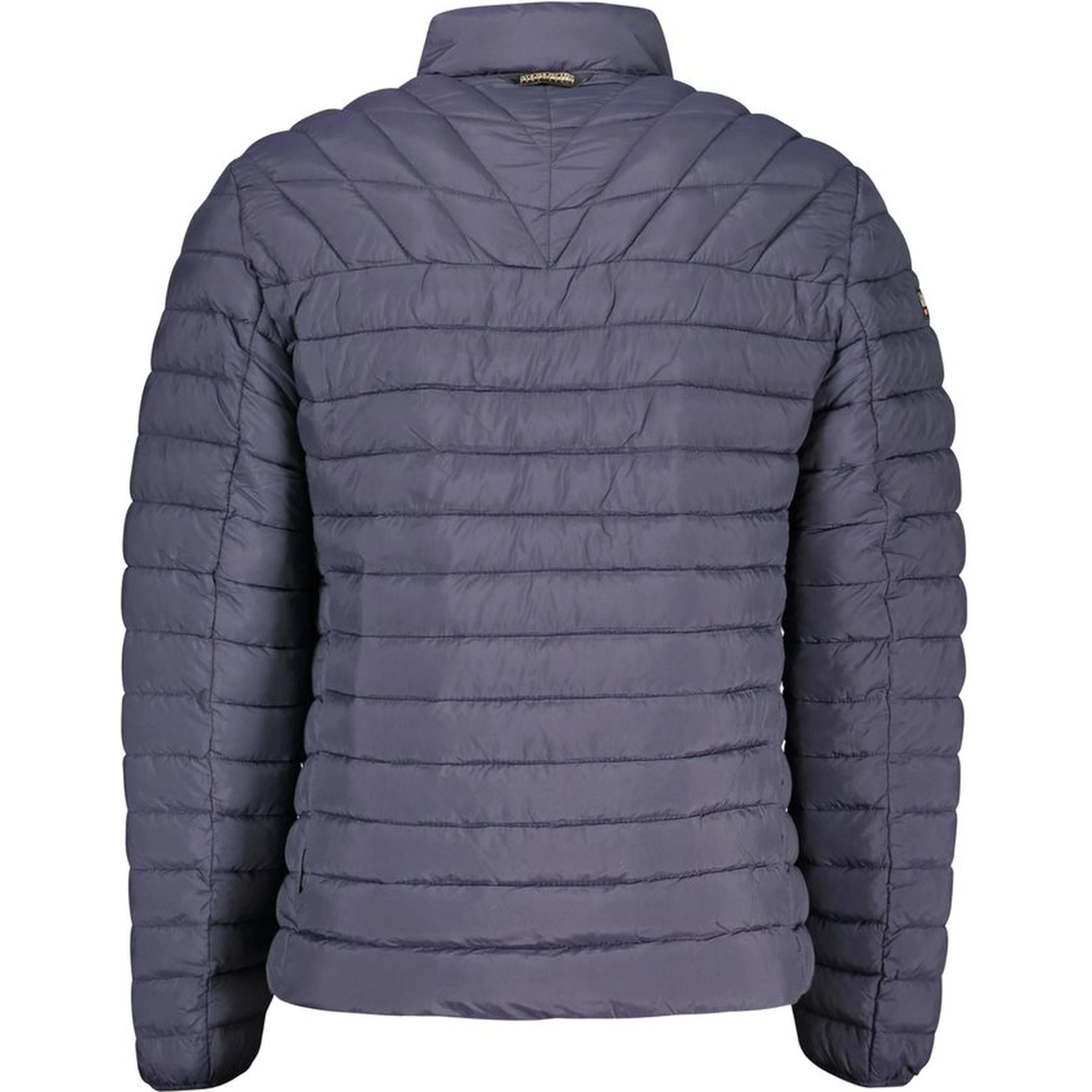 Blue Polyamide Men Jacket