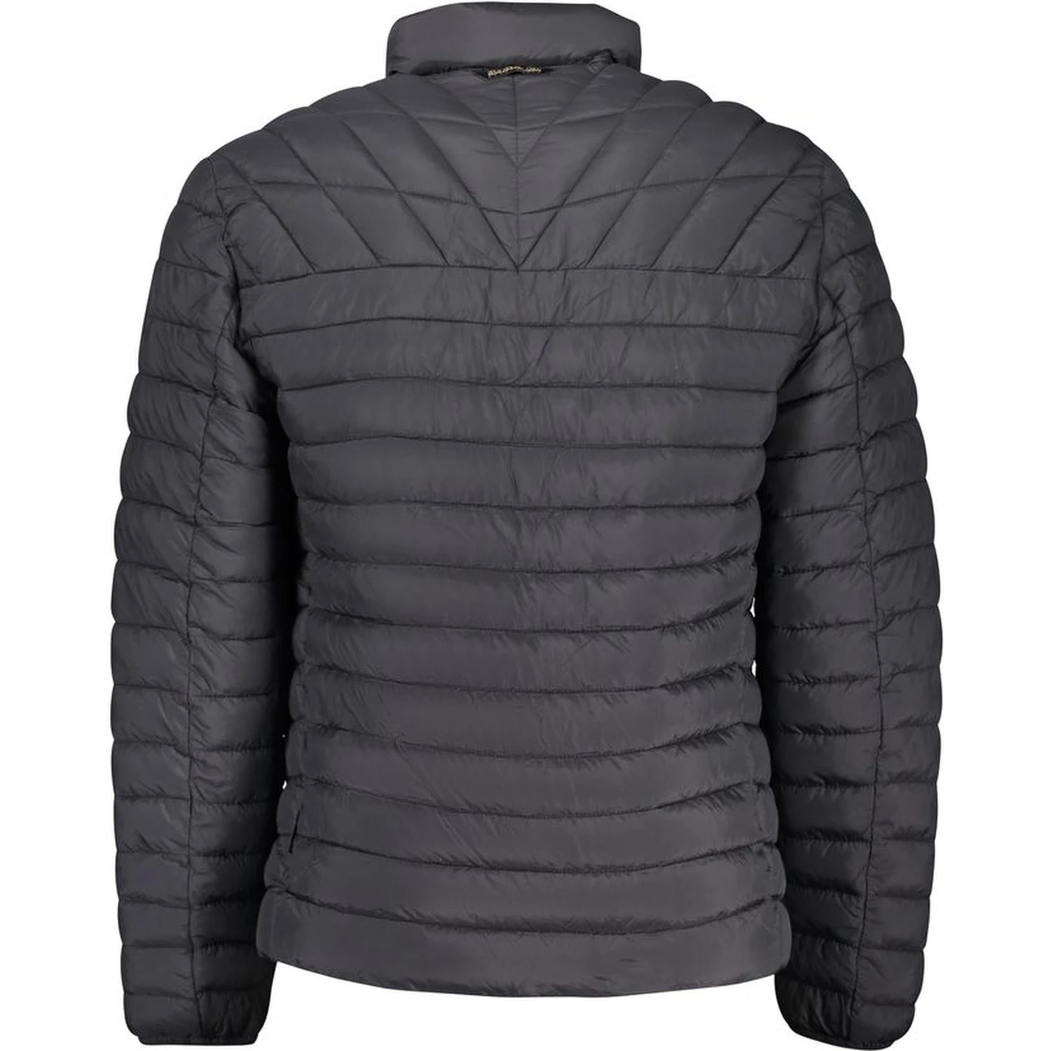 Black Polyamide Men Jacket