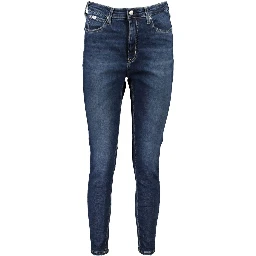 Blue Cotton Women's Skinny Ankle Jean