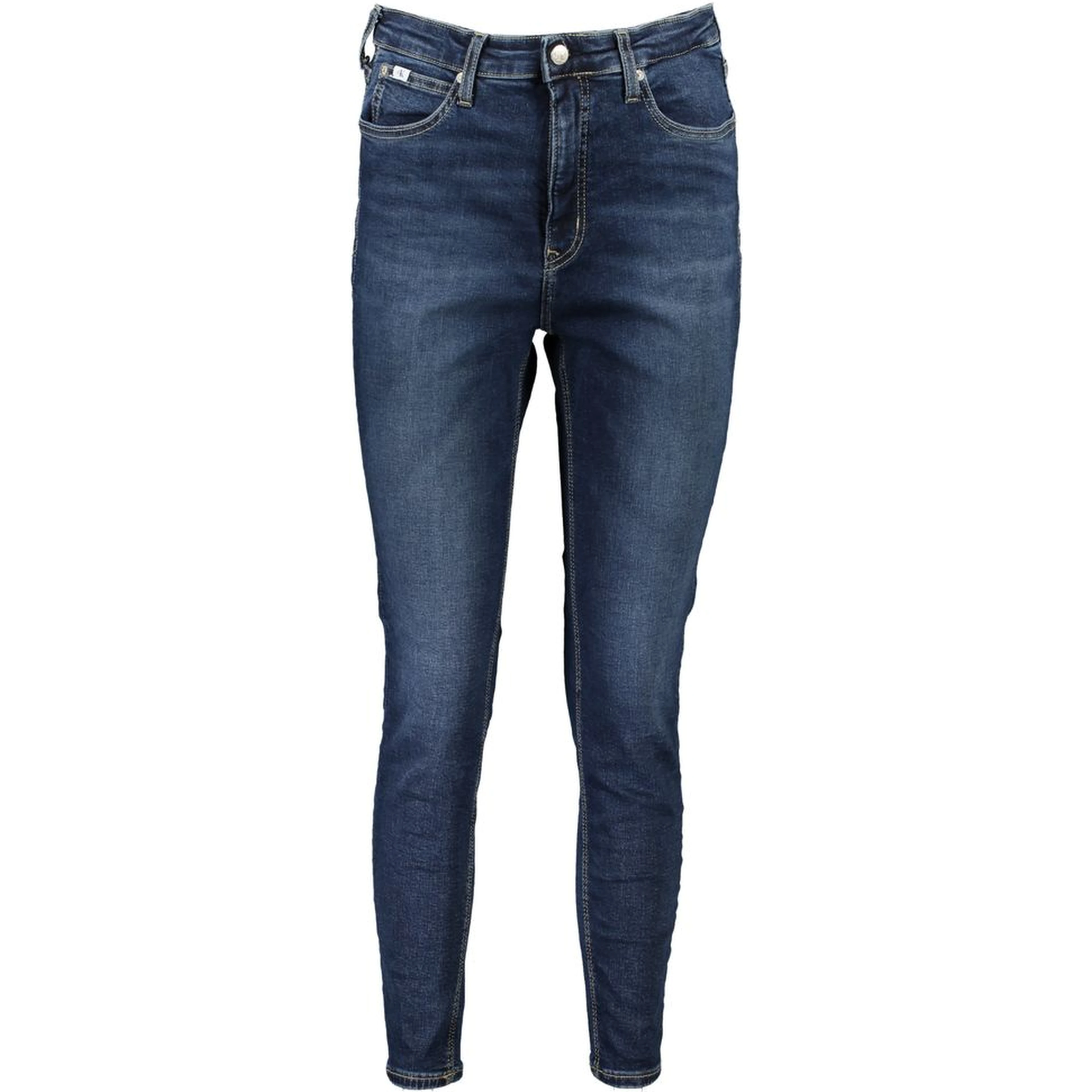 Blue Cotton Women's Skinny Ankle Jean