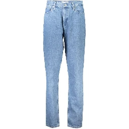 Blue Cotton Jeans Denim