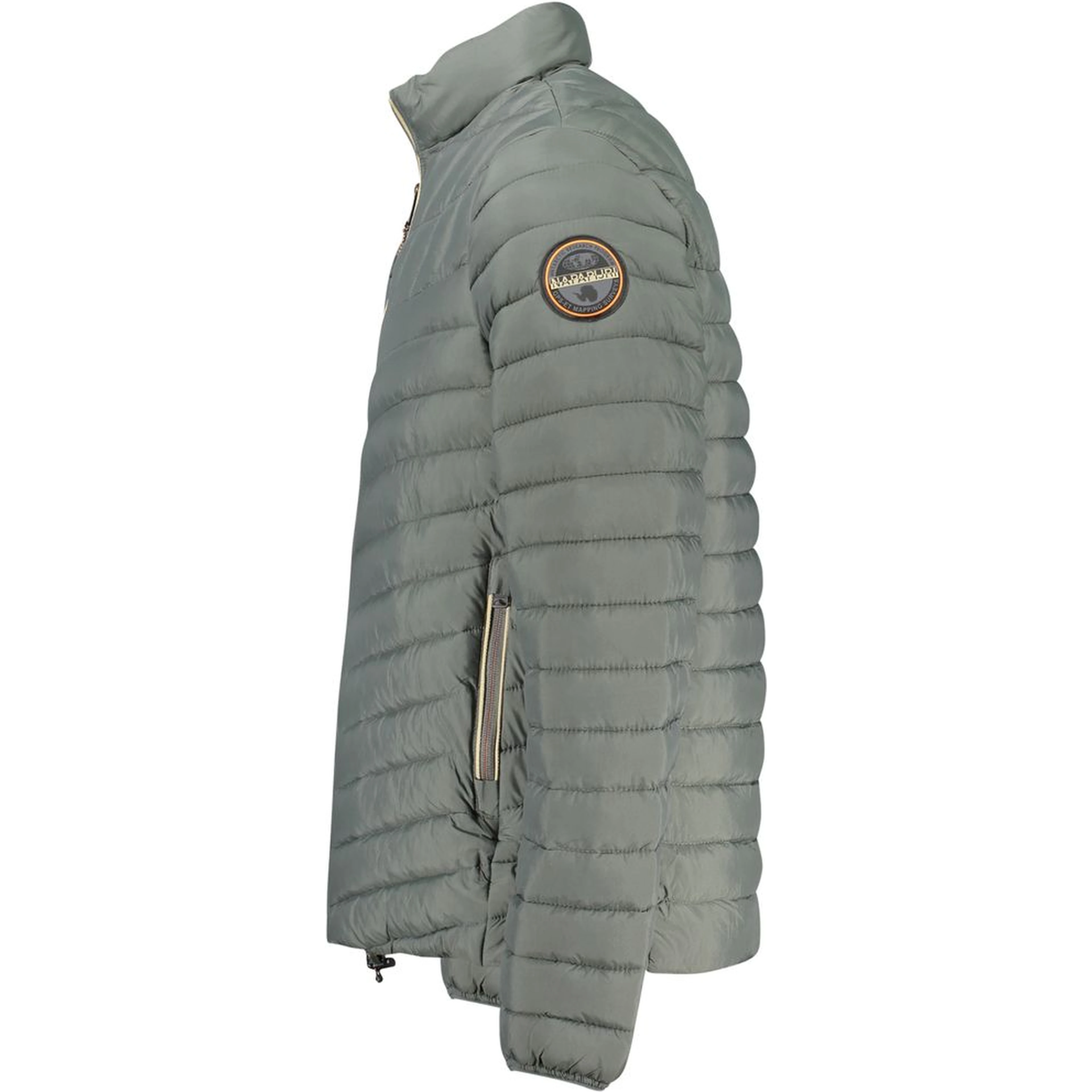 Green Polyamide Men Jacket