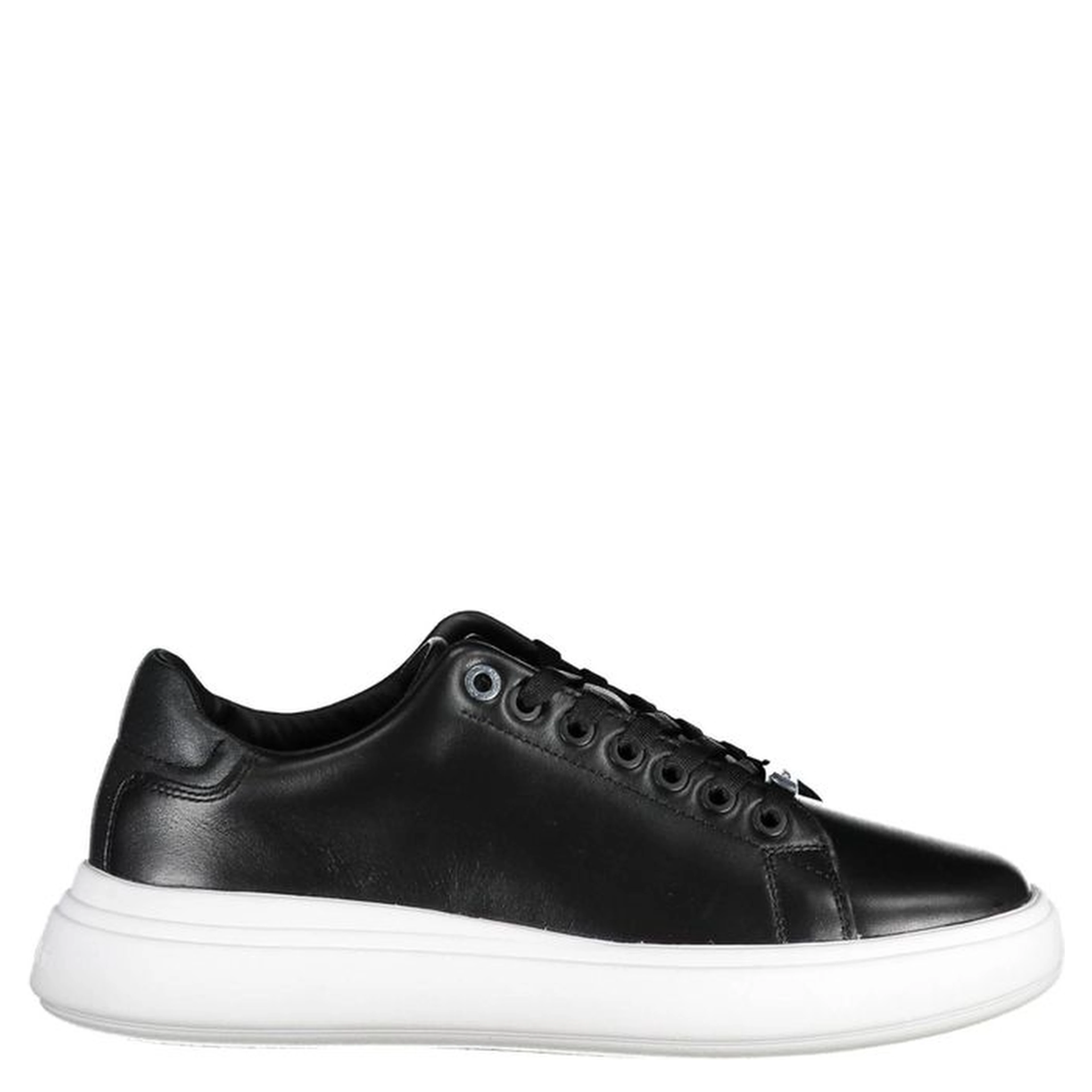 Black Polyester Sneaker