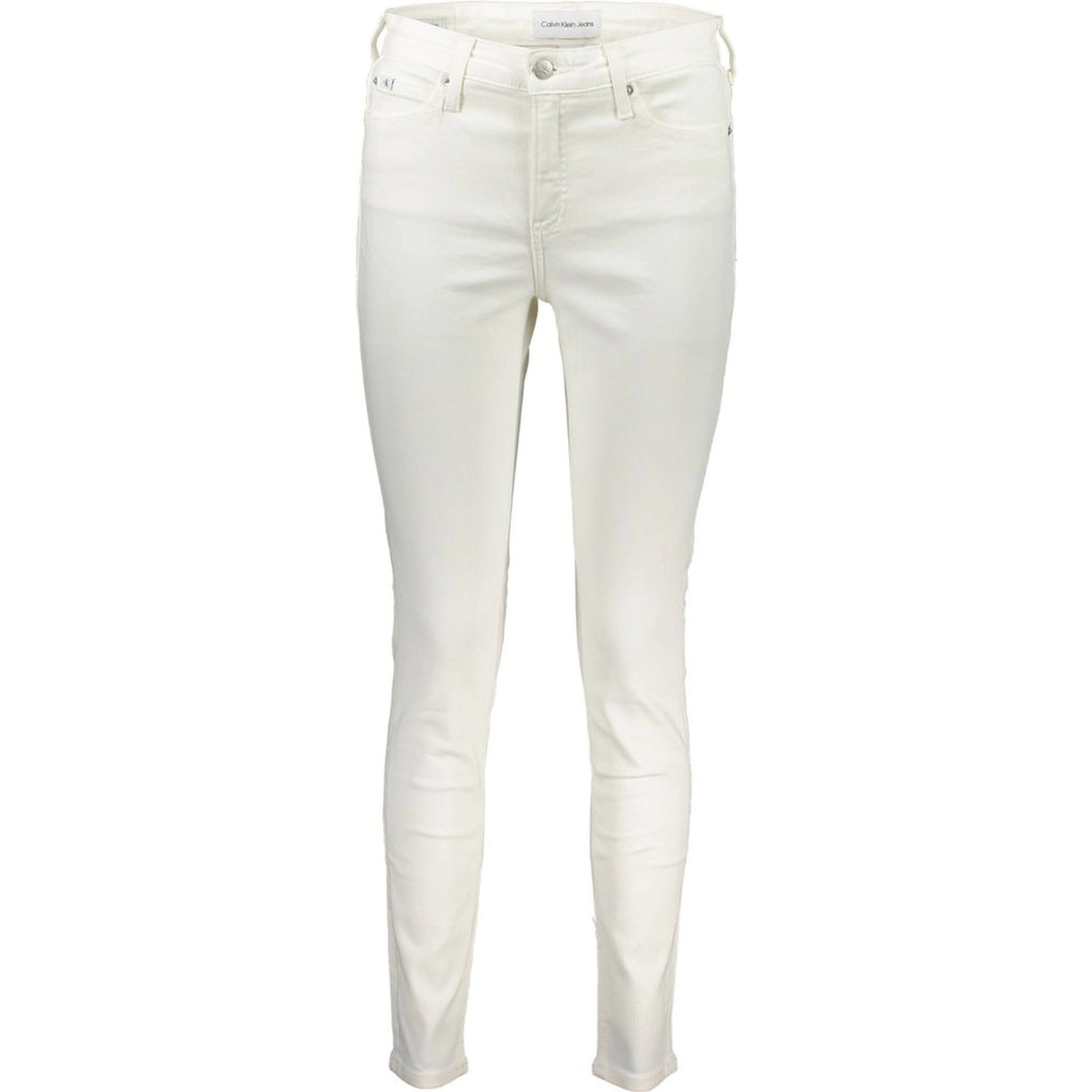 White Cotton Women Jeans
