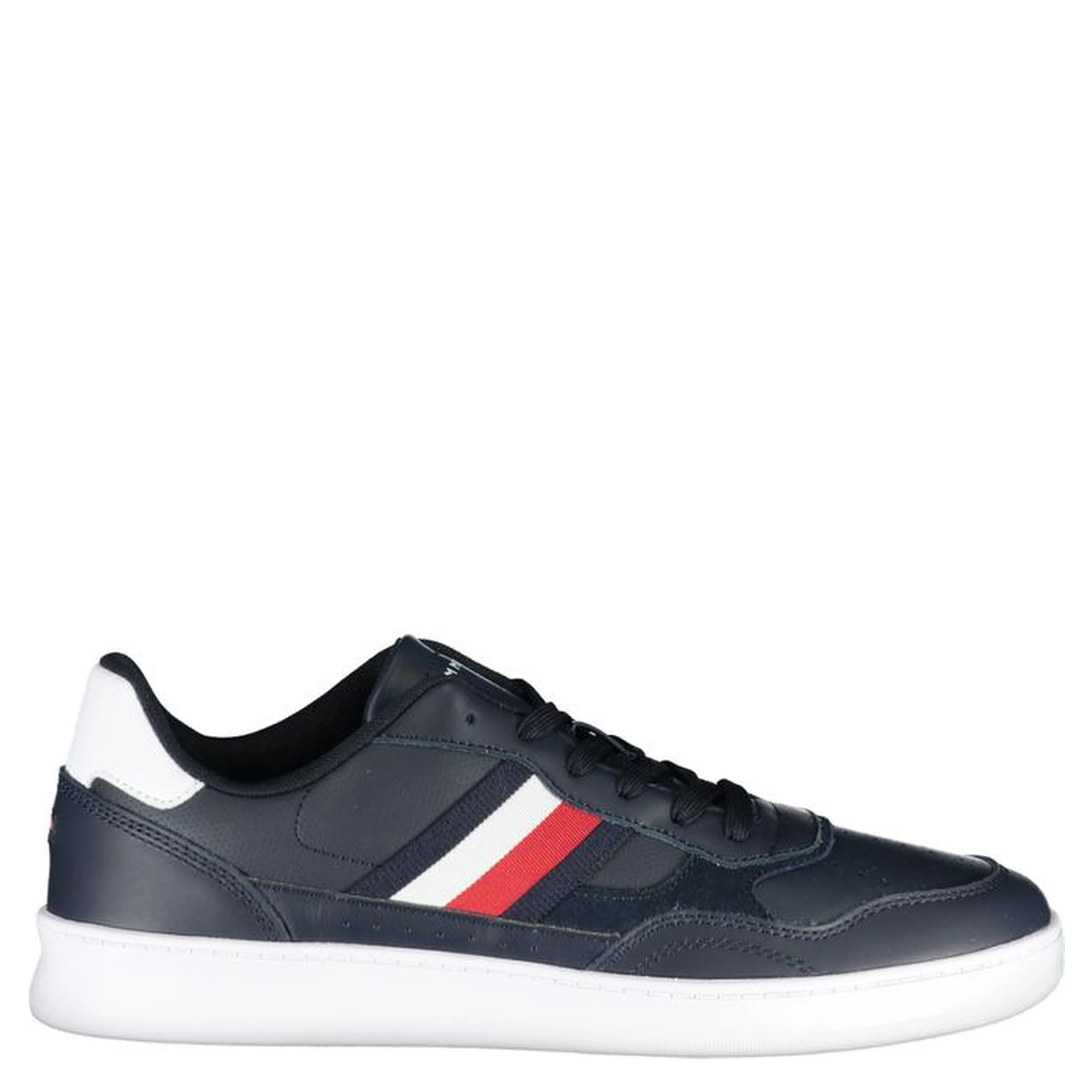 Blue Polyurethane Men Sneaker