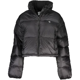 Black Polyamide Jackets & Coat