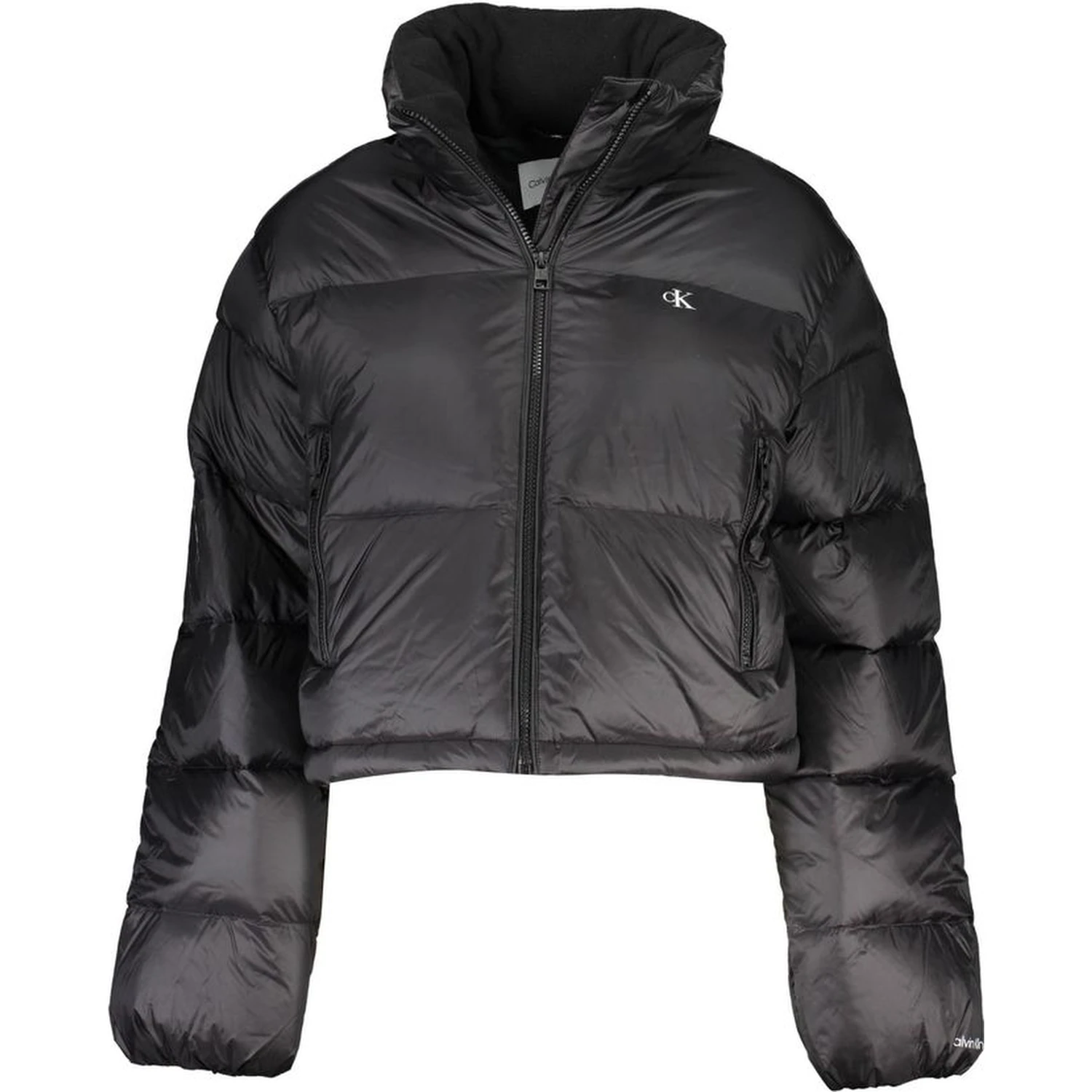 Black Polyamide Jackets & Coat