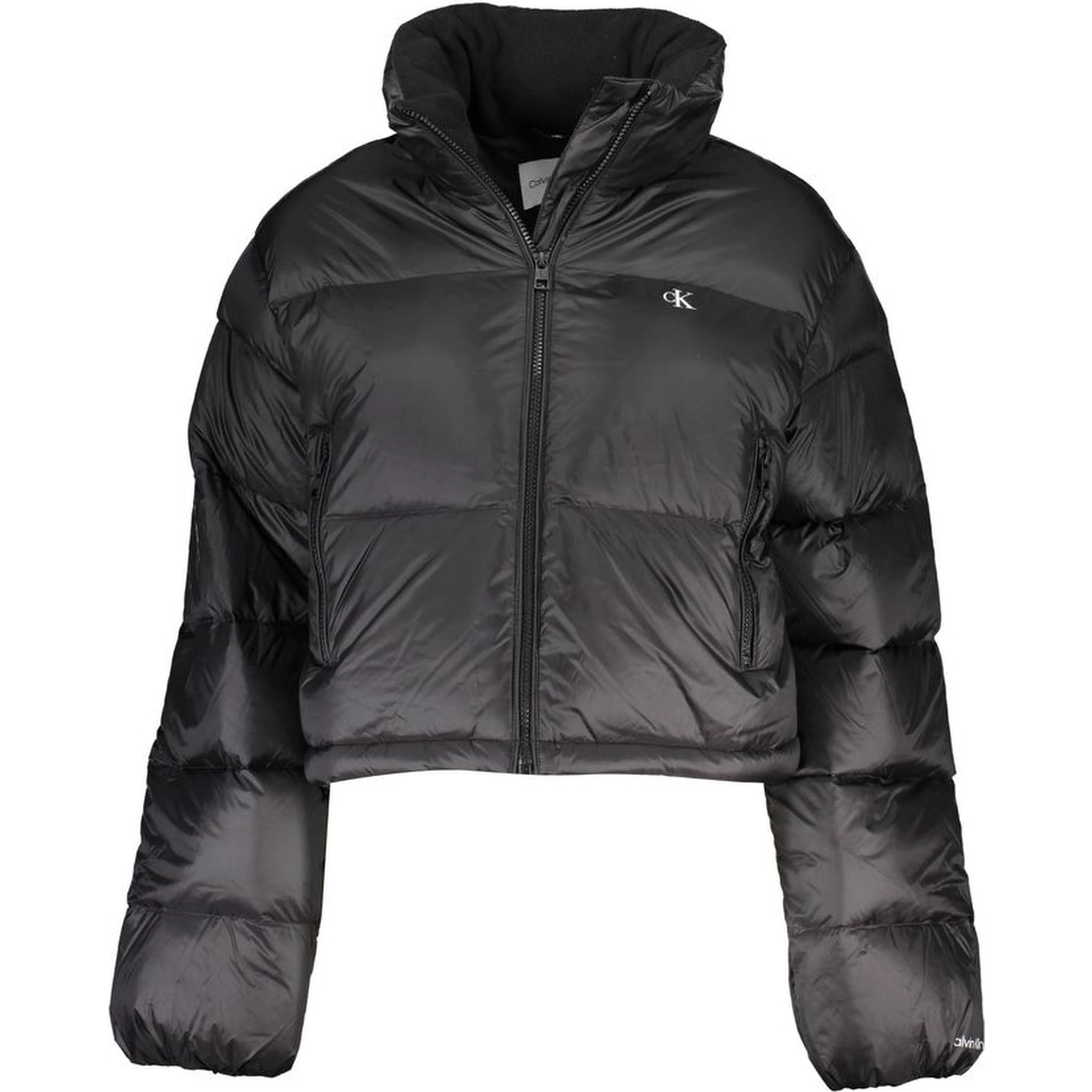 Black Polyamide Jackets & Coat