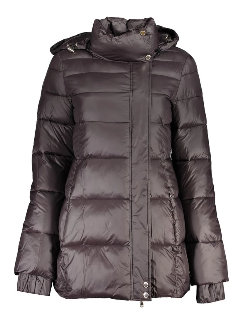 Black Polyamide Jackets & Coat